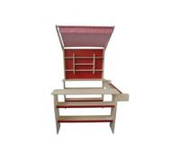 Jeu d Imitation - Grande Marchande En Bois Vide 72 x 68 x 105 cm - Jouet Enfant