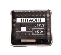 Jeu d'accessoires de tournevis Hikoki 715000; 1/4''; 61 unités