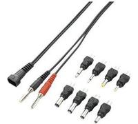 Jeu dadaptateurs basse tension avec x2 adaptateur Jack et x6 adaptateur basse tension VOLTCRAFT 04A-8XC2 93027c42 9 pc(s) G