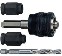 Bosch Accessories 4 pièces Kit de démarrage Power Change Plus (pour passer au Power Change Plus, accessoires pour perceuse-visseuse)