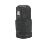 Jeu d'adaptateurs de ouille, 1/4" vers 3/8", 3/8" à 1/2", 1/2" vers 3/4" pour outils pneumatiques, en acier chromé, design de retenue à billes (1-4 à 3-8)