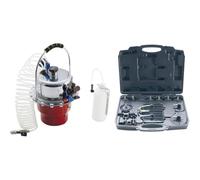 Jeu d'Adaptateurs et Purgeurs de Frein Pneumatique 17 pcs - Acier Robuste - Entretien Facile et Efficace - D-Work