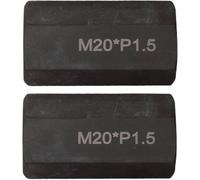 Jeu dadaptateurs filetés M20x1,5x65 mm, 2 pièces KS Tools 460.1775