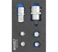 Jeu dadaptateurs Hazet 163-217/6