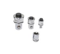 Jeu d'adaptateurs pour clé polygonale - BGS TECHNIC - 4 pièces - Carrés mâles 6 3/10/12 5 mm - Raccord rapide - Pour clés mixtes