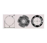 Jeu d'adaptation moteur pour LS 40 tube ZF 45 somfy