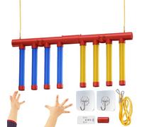 Jeu d'Adresse avec des Baguettes Tombantes - Sports Sensoriels à Double Réaction - Télécommande Réglable 3 Vitesses pour Jeu de Rapidité | pour , Adultes, Filles, Garçons, Adolescents, Fête, Extérieur