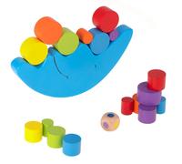 Jeu d'adresse Balance Moon en bois, KX7295