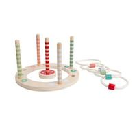 BS Toys Jeu d'adresse extérieur Le Jeu des Anneaux Multicolore