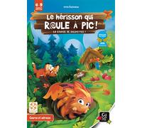 Gigamic - Jeu d'adresse - Le hérisson qui roule à pic - JROUL - À partir de 4 ans - Multicolore