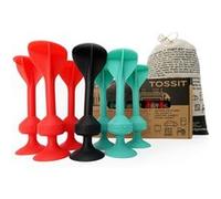 Jeu d'adresse Gigamic Tossit Rouge et Cyan Multicolore E