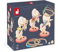 Janod Applepop Horse Lasso Game Multicolore