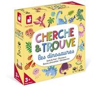 Jeu d'adresse Janod Mon premier Cherche et Trouve Dinos Multicolore