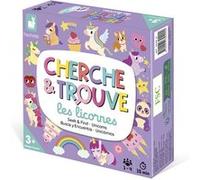 Jeu d'adresse Janod Mon premier Cherche et Trouve Licornes