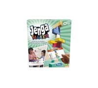 Hasbro Gaming Jenga Maker, Tour d'empilage avec Blocs en Bois Massif véritable, Jeu pour Enfants, à partir de 8 Ans, pour 2 à 6 Joueurs Multicolore Taille Unique