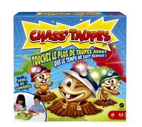 Mattel Games – Jeu de société pour enfants Chass'taupes – Dès 4 ans – GYN48
