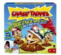 Mattel Games – Jeu de société pour enfants Chass'taupes – Dès 4 ans – GYN48
