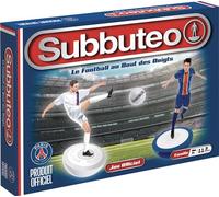 Megableu Subbuteo PSG - Jeu de Société Foot de Pichenette Officiel | Version française pour 2 joueurs dès 6 ans - Jeu de stratégie et d’adresse avec figurines souples et terrain en feutrine