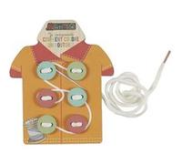 AltoBuy Jeu d'adresse pour Apprendre à Coudre des Boutons en Bois avec Ses Cartes illustrées