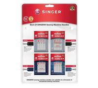 Jeu D'aiguilles - Singer - 250088002 - Taille 70/80/90 - 25 Pièces - Couleur Nero