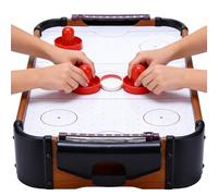 Jeu d'air de hockey pour - Compact en bois - Table de hockey à air pour salle de jeux - Pour fêtes d'anniversaire, Noël et Nouvel An pour femmes et jeunes hommes