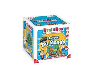 Jeu d'ambiance Asmodee BrainBox Voyage autour du monde