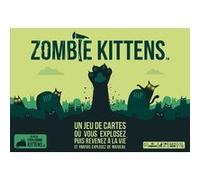 Asmodee - ZOMBIE KITTENS - Jeu d'Ambiance pour Enfants dès 7 Ans - Jeu de Cartes où Vous Explosez et Revenez à la Vie - Drôle et Décalé - 2 À 5 Joueurs - 15 Min - Version Française - Exploding Kittens