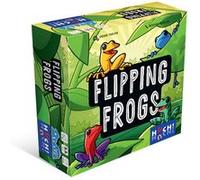 Huch! Jeu d'ambiance Flipping Frogs – Stratégie, bluff – 2–4 joueurs, dès 6 ans
