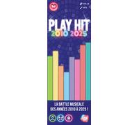ATM Gaming Play Hit - Jeu de Société Musical - Quiz Années 2010 à 2025 - Jeu d’Ambiance dès 12 Ans - 2 à 10 Joueurs - Soirées, Famille, Adultes, Cadeau Original