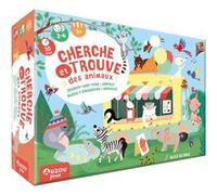 Auzou Jeu d'ambiance P'tits Jeux Cherche et Trouve – Les Animaux – Multicolore
