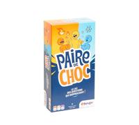 Jeu d'ambiance Bandjo Paire de Choc 300 questions 2-15 joueurs Bleu/Orange