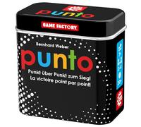 Game Factory – Jeu de société Punto – VF, format poche, 2-8 joueurs, 7 ans, 20 min