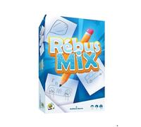 Act in games – Jeu de société – Blackrock Games Rebus Mix – Coopératif, dessin et déduction, 4 à 14 joueurs, dès 8 ans