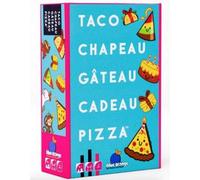 Jeu d'ambiance - BLUE ORANGE - Taco Chapeau Gâteau Cadeau Pizza - Rapidité - Réflexes - Alimentation