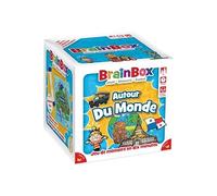 Jeu d’ambiance Asmodee BrainBox Voyage autour du monde Multicolore E
