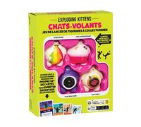 Asmodee - Chats -Volants : Pack 4 Chats - Jeux de société, Un Jeu de Cartes des créateurs de Exploding Kittens, Jeu Famille et Enfants à partir de 8 Ans, 2 Joueurs et +, Version française
