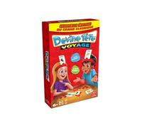 Devine Tête Voyage - Jeu de Société Famille - Bandeaux et Devinettes - Devinez L’Illustration De La Carte Qui Est sur Votre Tête - Jeu De Cartes - Version Française - Jouet Enfant 6 Ans et +