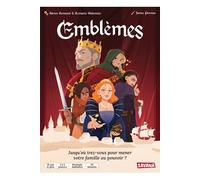 Savana Jeu d'ambiance Emblèmes – Jeu de cartes, stratégie familiale, 2 joueurs ou plus, 20 min