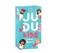 ATM Gaming JUDUKIDS - Jeux de société - Le Jeu Familial hilarant - Questions et Défis pour en Apprendre Plus sur Ses Parents ou Ses Enfants ! Jeu de Cartes Enfants et Parents