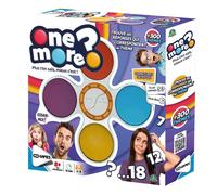 Jeu d'ambiance Giochi Preziosi One More ? Plus t'en sais, mieux c'est 2-4 joueurs Dès 8 ans 15 min Violet