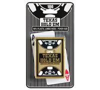 Jeu d'ambiance Gold Poker Plastic Jumbo Index Modèle aléatoire