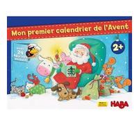 HABA Premier Calendrier de l'Avent-Figurines en Bois-Noël à la Ferme-2 Ans et Plus, 306359 - version française