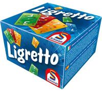 Schmidt Spiele 01107 Ligretto Bleu, Jeu de Cartes Tactique passionnant