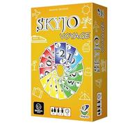 Skyjo Version Voyage - Jeu de Cartes en français - Format Compact - 2 à 8 Joueurs - 105 Cartes + livret de règles - Jeu Rapide et Familial