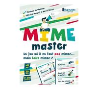 MIME MASTER - Jeu de Société et d'Ambiance - Le Jeu de Mime Réinventé - 8 Ans et Plus - 3 à 20 Joueurs - Fous Rires en Famille et Entre Amis - Olémains Games