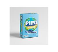 PIFO Monde - Jeu De Bluff Autour des Pays du Monde - Comparez 152 Pays À Travers 6 Catégories - Sois Tu Sais - Sois Tu Bluffes - en Famille Ou Entre Amis de 2 à 12 Joueurs - A Partir De 10 Ans