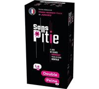 Sans Pitié Jeux de société La Double Peine - par Blanc Manger Coco et Juduku - Fabriqué en France - 600 Cartes