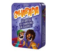 Asmodee - SHABADA - Jeu de Chansons pour Adultes et Ado dès 14 Ans - Battle de Chansons en Equipe - Jeu d'Ambiance pour Soirées Entre Amis ou en Famille - 4 à 50 Joueurs - 30 Min - Version Française