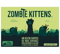 Asmodee - ZOMBIE KITTENS - Jeu d'Ambiance pour Enfants dès 7 Ans - Jeu de Cartes où Vous Explosez et Revenez à la Vie - Drôle et Décalé - 2 À 5 Joueurs - 15 Min - Version Française - Exploding Kittens