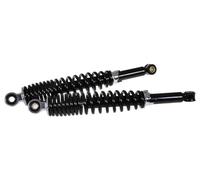 Jeu damortisseurs 2EXTREME 320 mm - Réglables et noirs - Amortisseurs à ressort adaptés aux modèles Puch Condor 50 2T AC, Maxi S/N 50 2T AC - Amortisseurs de haute qualité pour un meilleur confort de